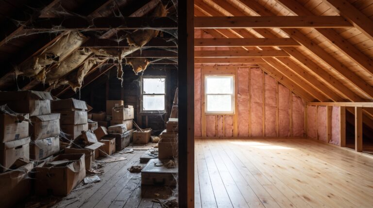 Attic Cleaning That Removes Dust