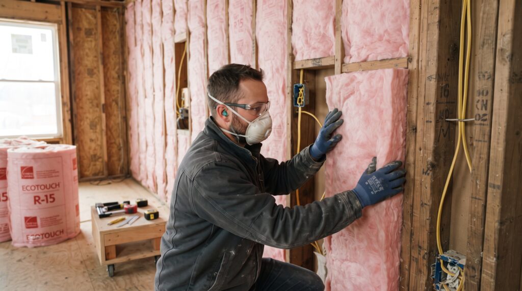 Insulation Installation That Helps Control Energy Costs