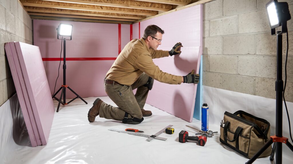 Insulation Installation to Prevent Heat Loss and Drafts