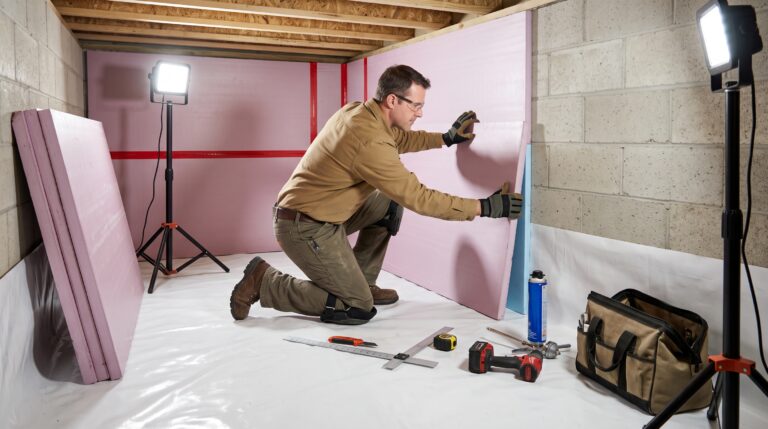 Insulation Installation to Prevent Heat Loss and Drafts